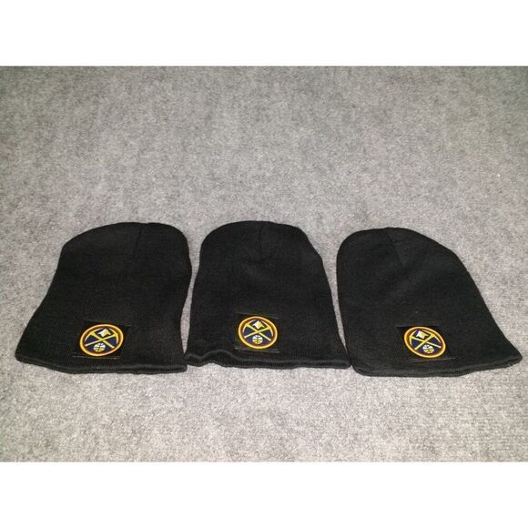 Denver Nuggets Mountain Dew Beanies‎ Black NBA Basketball Casual Sportswear - Picture 1 of 6